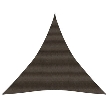 Emaga Żagiel przeciwsłoneczny, 160 g/m², brązowy, 4,5x4,5x4,5 m