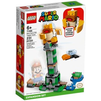 Klocki LEGO Super Mario - Boss Sumo Bro i przewracana wieża — zestaw dodatkowy 71388