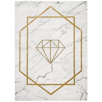 Dywan Emerald 1019 Diament Krem-Złoty