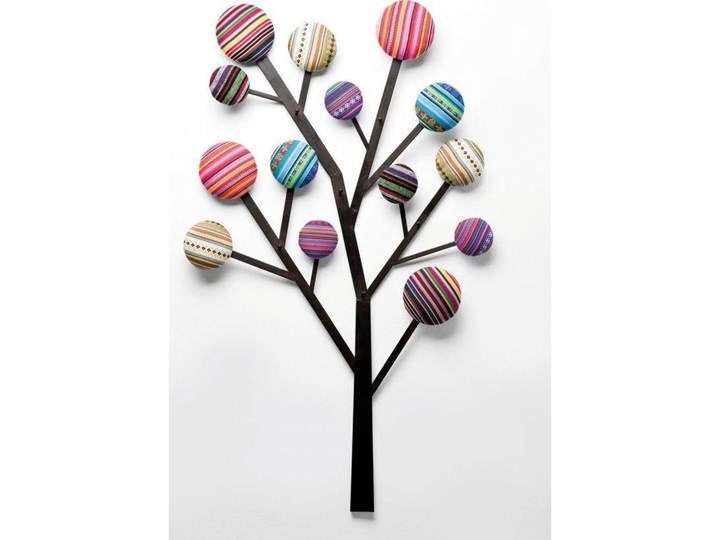 Wieszak Bubble Tree Metal Kolor Biały