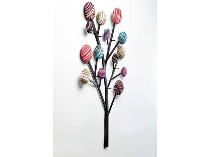 Wieszak Bubble Tree Metal Kolor Biały Kolor Wielokolorowy