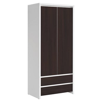 Kaspian szafa 90 biały/wenge