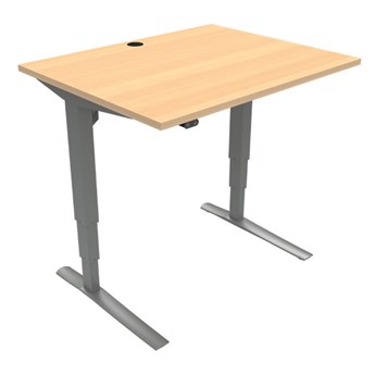 Biurko z regulacją wysokości o szerokości 92 cm 501-43