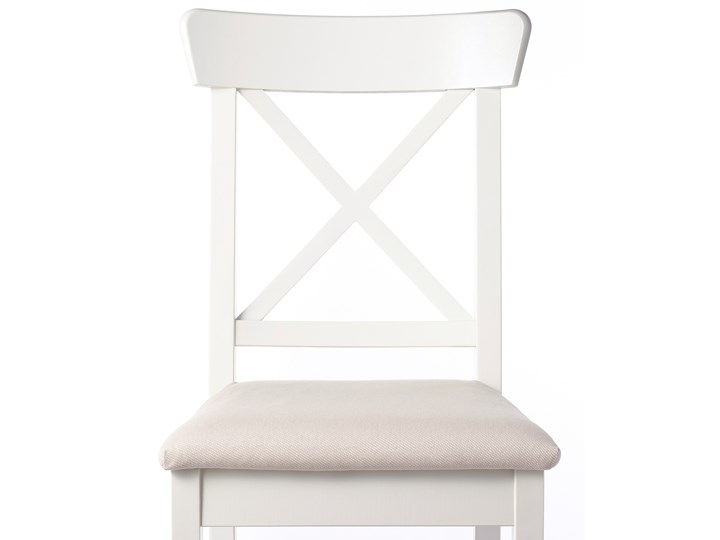 IKEA INGATORP / INGOLF Stół i 4 krzesła, biały/Hallarp beżowy, 110/155 cm Pomieszczenie Jadalnia Kategoria Stoły z krzesłami