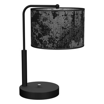 Lampa stołowa SATINO 1xE27/60W/230V czarny/szary