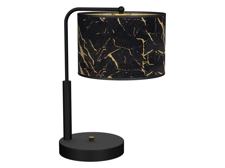 Lampa stołowa SENSO 1xE27/60W/230V czarny Tkanina Wysokość 37 cm Metal Kategoria Lampy stołowe