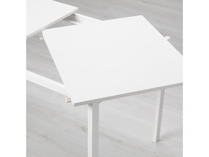 IKEA VANGSTA / TEODORES Stół i 6 krzeseł, biały/biały, 120/180 cm Liczba krzeseł 4 krzesła