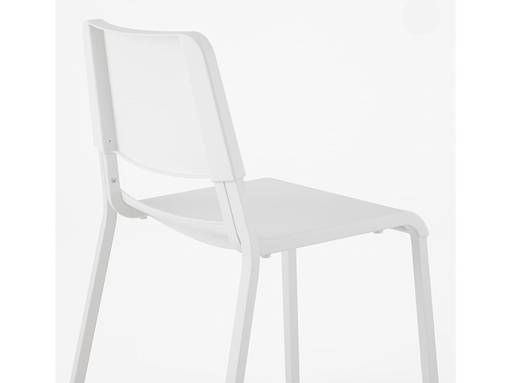 IKEA VANGSTA / TEODORES Stół i 6 krzeseł, biały/biały, 120/180 cm Pomieszczenie Jadalnia