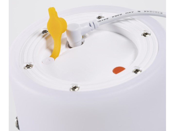 Biała lampa zewnętrzna Kave Home Janvir, wys. 16 cm Kolor Biały Kategoria Lampy ogrodowe