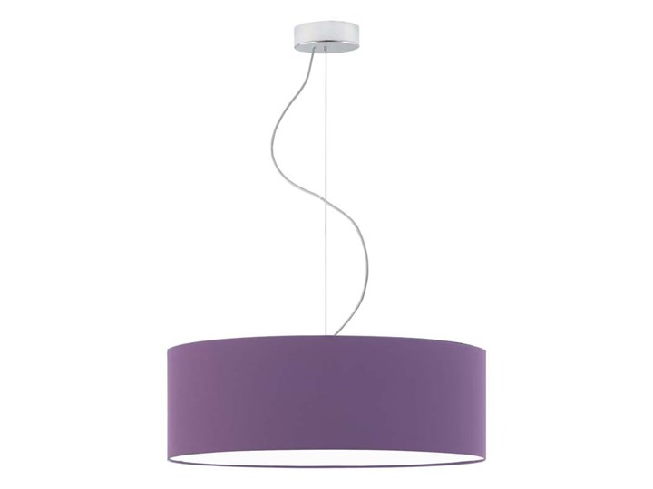 ŻYRANDOL DO SYPIALNI PREXA ZWIS Ø 50 WALEC CLASSIC Lampa z abażurem Chrom Metal Stal Beton Kategoria Lampy wiszące