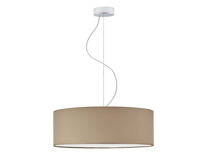 ŻYRANDOL POKÓJ DZIECIĘCY PREXA ZWIS Ø 50 WALEC CLASSIC Lampa z abażurem Chrom Beton Metal Stal Kolor Fioletowy