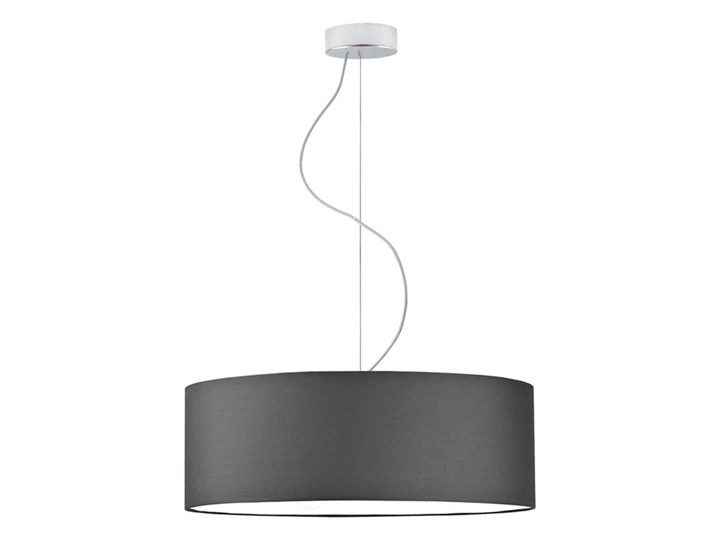 ŻYRANDOL POKÓJ DZIECIĘCY PREXA ZWIS Ø 50 WALEC CLASSIC Lampa z abażurem Chrom Beton Metal Stal Kategoria Lampy wiszące Styl Nowoczesny