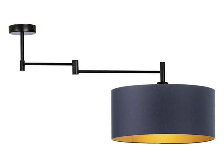 PLAFON DO SYPIALNI ISLO WALEC GOLDEN Metal Lampa z abażurem Chrom Tworzywo sztuczne Stal Kategoria Lampy sufitowe