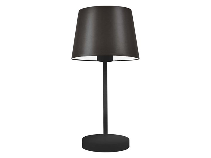 LAMPA DO SALONU PREXA STOŻEK CLASSIC Wysokość 47 cm Chrom Lampa z abażurem Stal Styl Nowoczesny Lampa biurkowa Kolor Zielony