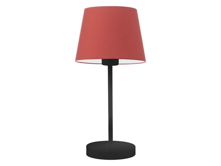 LAMPA NOCNA DO SYPIALNI PREXA STOŻEK CLASSIC Lampa biurkowa Wysokość 47 cm Stal Chrom Lampa z abażurem Kategoria Lampy stołowe
