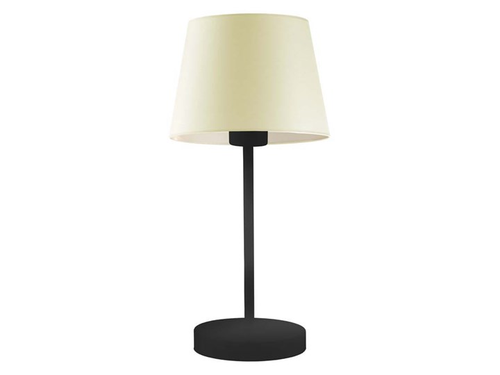 LAMPA NOCNA DO SYPIALNI PREXA STOŻEK CLASSIC Wysokość 47 cm Stal Chrom Lampa biurkowa Lampa z abażurem Pomieszczenie Sypialnia