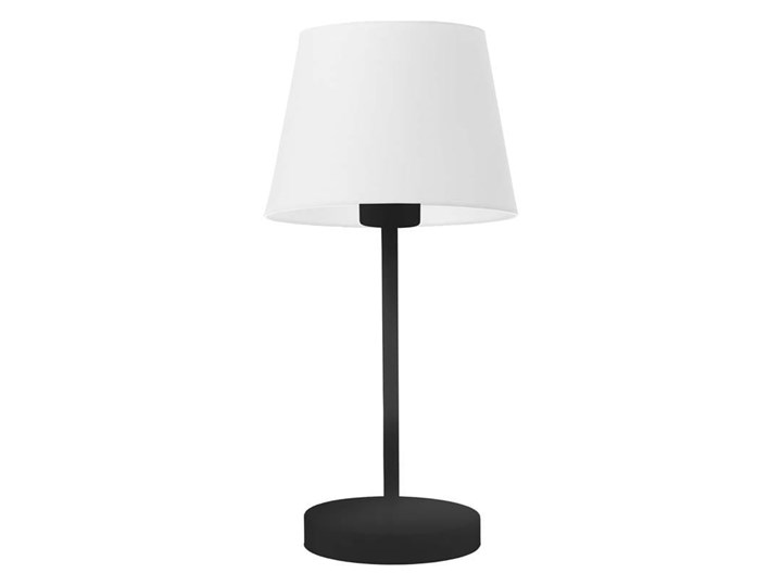 LAMPA BIURKOWA PREXA STOŻEK CLASSIC Lampa z abażurem Wysokość 47 cm Stal Chrom Kategoria Lampy stołowe