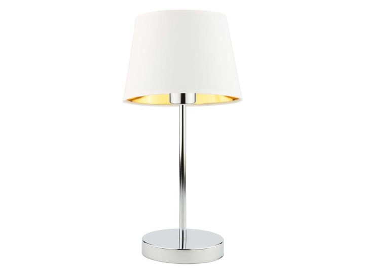 LAMPKA DO POKOJU DZIECKA PREXA STOŻEK GOLDEN Stal Lampa biurkowa Chrom Wysokość 47 cm Lampa z abażurem Kategoria Lampy stołowe
