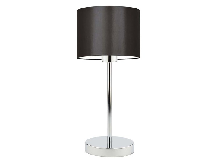 LAMPKA DO SALONU PREXA WALEC CLASSIC Lampa z abażurem Wysokość 47 cm Lampa biurkowa Chrom Stal Kategoria Lampy stołowe