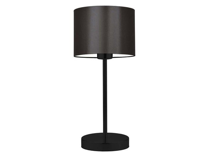 LAMPKA DO SALONU PREXA WALEC CLASSIC Lampa biurkowa Kategoria Lampy stołowe Stal Chrom Wysokość 47 cm Lampa z abażurem Styl Nowoczesny