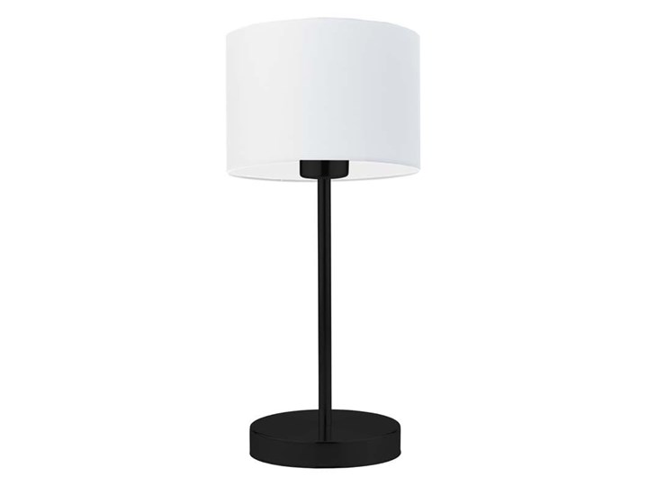LAMPA DO BIURA PREXA WALEC CLASSIC Stal Wysokość 47 cm Lampa z abażurem Lampa biurkowa Chrom Pomieszczenie Biuro i pracownia