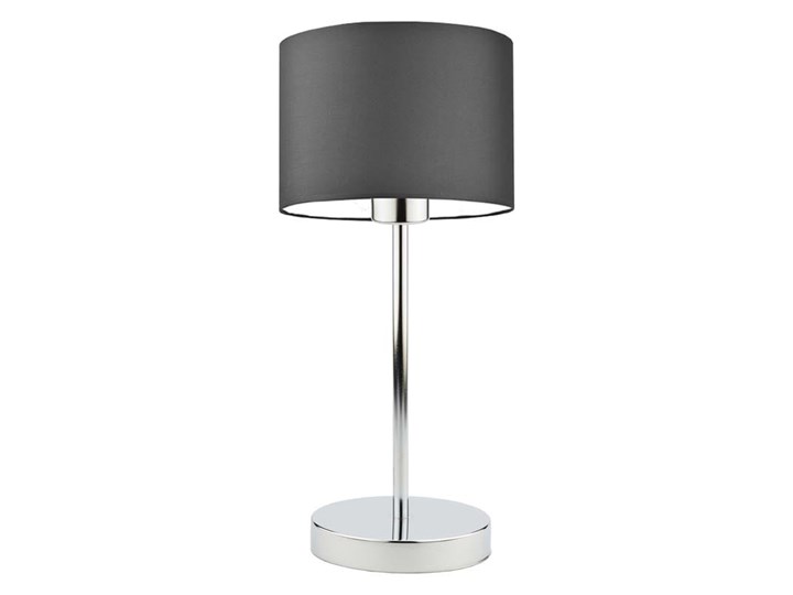 LAMPA DO BIURA PREXA WALEC CLASSIC Kategoria Lampy stołowe Stal Chrom Lampa biurkowa Lampa z abażurem Wysokość 47 cm Pomieszczenie Biuro i pracownia