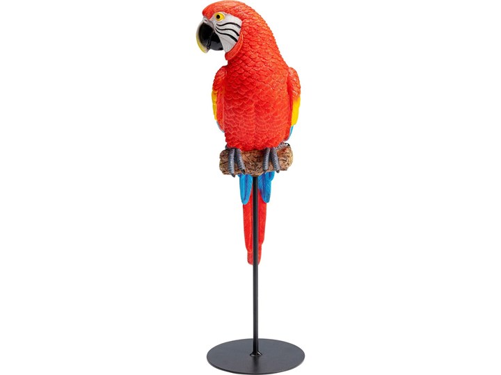 Figurka dekoracyjna Parrot Macaw 18x36 cm kolorowa Kategoria Figury i rzeźby