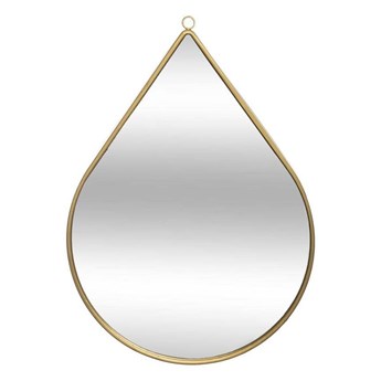 TEFRA lustro ścienne w kształcie kropli złote, wys. 29 cm
