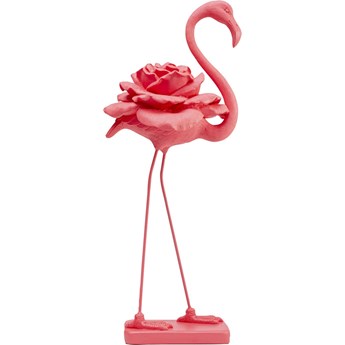 Dekoracja stojąca Rose Flamingo 26x63 cm różowa