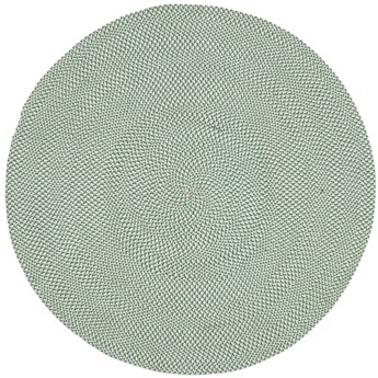 Dywan Rodhe okrągły 100% PET zielony Ø 150 cm