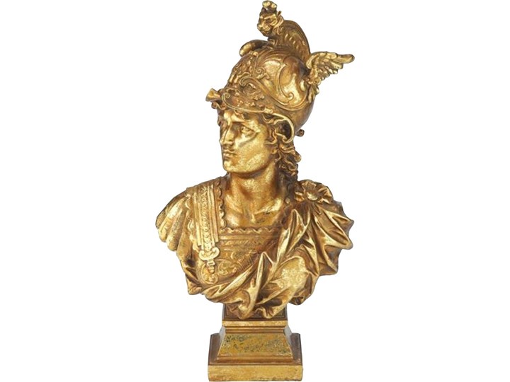 Figurka dekoracyjna Orpheus 17x31 cm złota