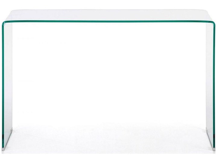Konsola nowoczesna transparentna 125x40 cm