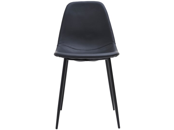 Krzesło Forms 43x84 cm czarne Metal Rodzaj(n) Krzesła Kategoria Krzesła kuchenne