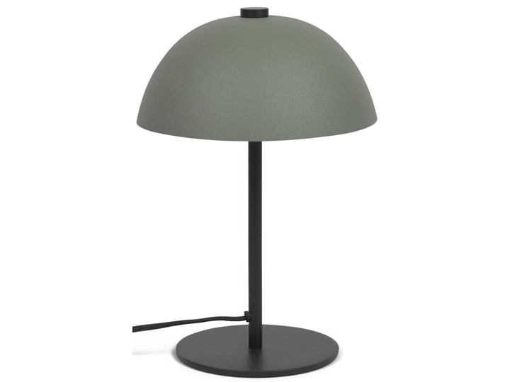 Lampa stołowa metalowa zielona Ø22x33 cm