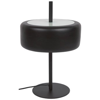 Lampa stołowa metalowa czarna Ø30x50 cm