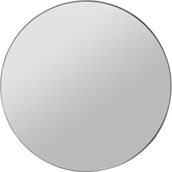 Lustro okrągłe srebrne Ø100 cm