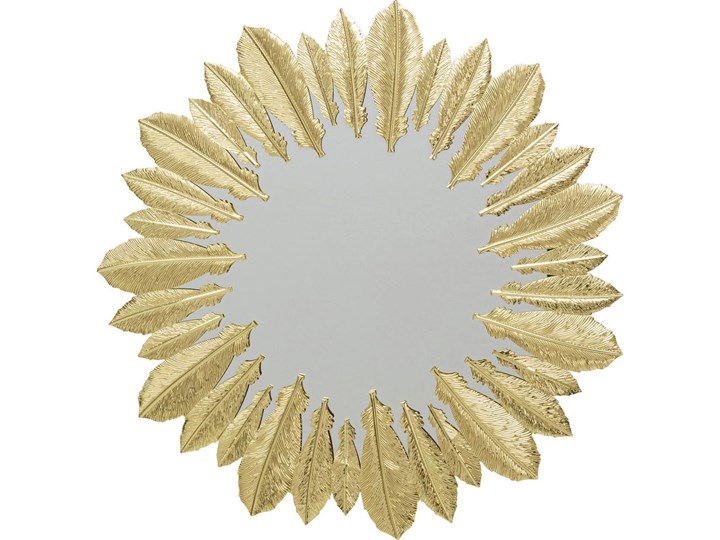 Lustro Feather Dress Ø49 cm złote