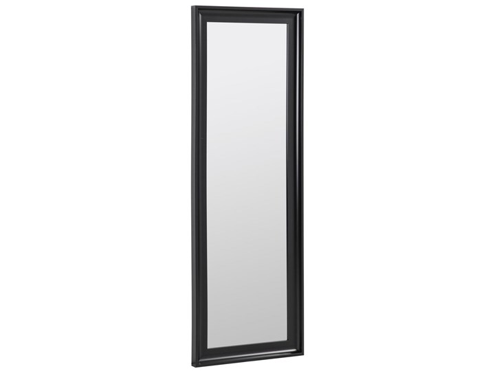Lustro Romila 52 x 152,5 cm czarne Lustro z ramą Pomieszczenie Garderoba Ścienne Prostokątne Pomieszczenie Przedpokój
