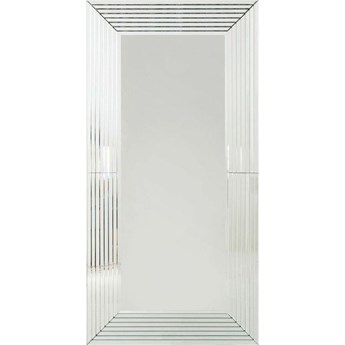 Lustro wiszące Linea Rectangular 200x100 cm srebrne