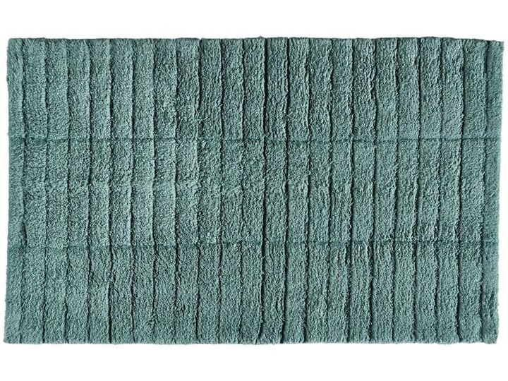 Mata łazienkowa Tiles 80x50 cm zielona - petrol green Prostokątny 50x80 cm Kategoria Dywaniki łazienkowe