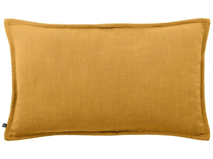 Poszewka na poduszkę Blok 30 x 50 cm w kolorze musztardowym Kategoria Poduszki i poszewki dekoracyjne 30x50 cm Poliester Poszewka dekoracyjna Prostokątne Pomieszczenie Salon