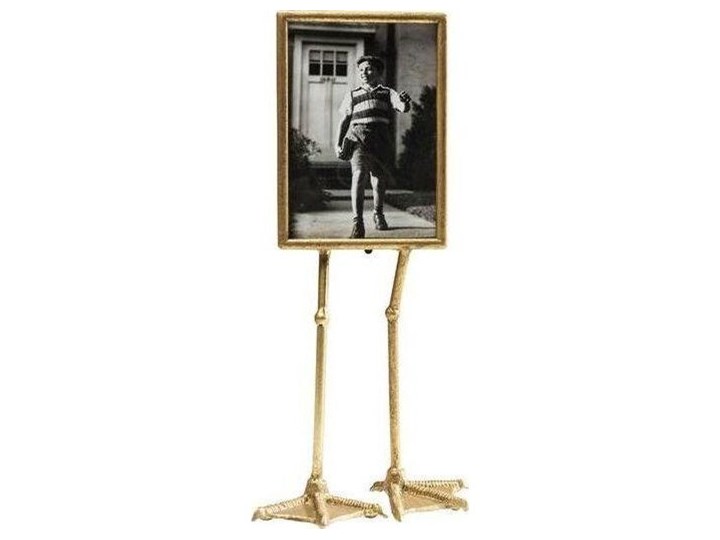 Ramka Duck Feet pionowa 19x29 cm złota Ramka na zdjęcia Stojak na zdjęcia Szkło Drewno Kategoria Ramy i ramki na zdjęcia