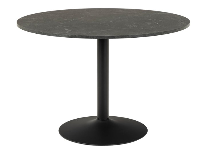Stół Gail Ø110x74 cm czarny Długość(n) 110 cm Kategoria Stoły kuchenne