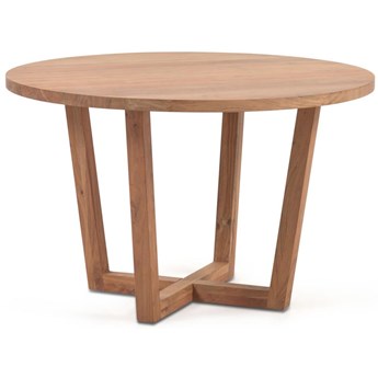 Stół okrągły drewniany akacja Ø120x75 cm