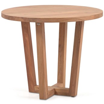 Stół okrągły drewniany akacja Ø90x75 cm