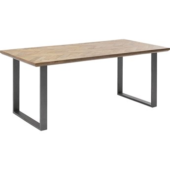 Stół industrialny do jadalni dla 8 osób 180x90 cm