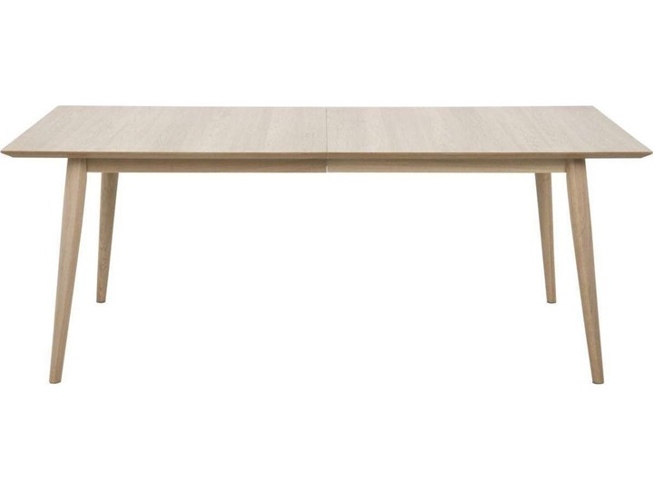 Stół rozkładany Faux 200x100 cm naturalny Drewno Liczba miejsc Do 10 osób