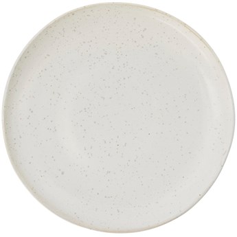 Talerz deserowy Pion Ø22 cm biało-szary