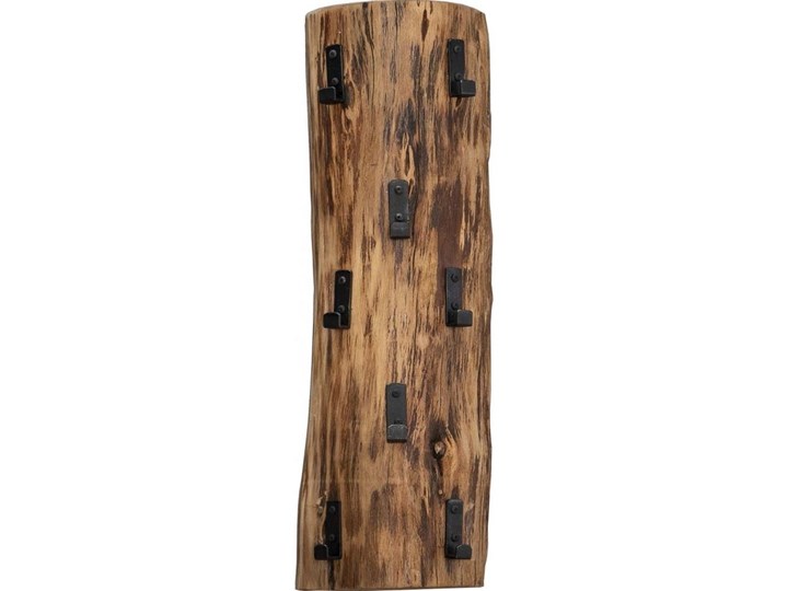 Wieszak ścienny Skye 20x60 cm akacja 8 haczyków Typ Wieszaki Drewno Kategoria Wieszaki na odzież wierzchnią