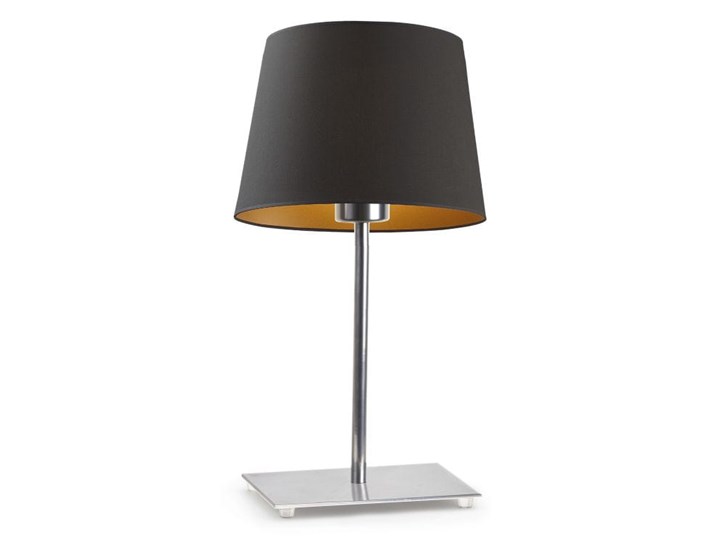 LAMPKA DO SALONU MIKKA STOŻEK GOLDEN Chrom Wysokość 39 cm Lampa z abażurem Stal Kolor Złoty
